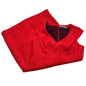 Marc New York Andrew Marc Tone on Tone Animal Print Shift Dress Women's Size 14